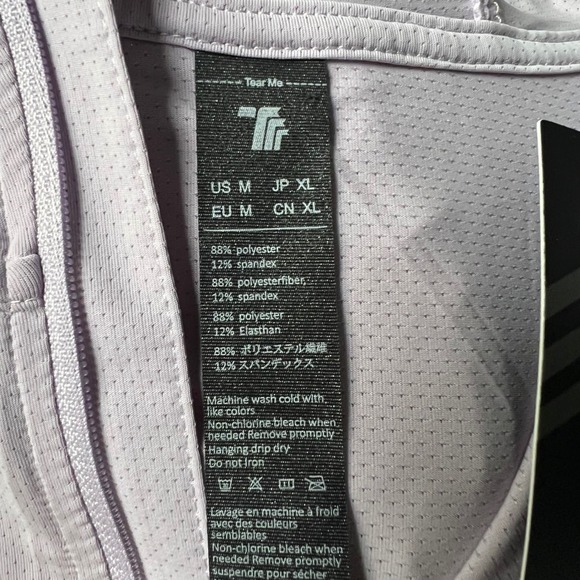 TBY Travels Together With You Zip Up Hooded Lightweight Athleisure Jacket Size M - Picture 6 of 6